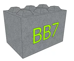 Betonový blok BB7 900x600x600 mm